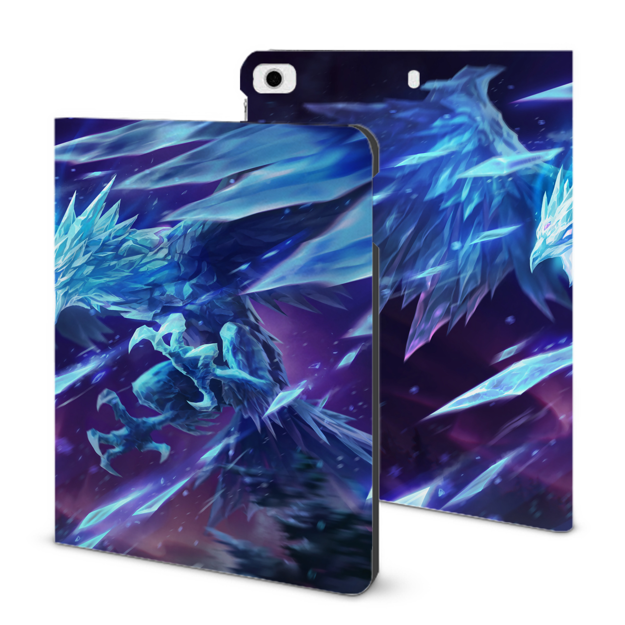（画像用） リーグ・オブ・レジェンド League of Legends LOL IPad ケース ブック型 PUレザー TPU 耐衝撃 軽量 薄型 ペン収納なし 全面保護 IPad 各モデル対応